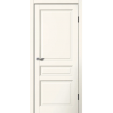 Дверь межкомнатная Сибирь Профиль Классик C03 Эмалит ваниль, глухое полотно